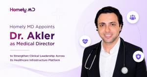 Dr. Akler appointed as Medical Director at Homely MD to lead clinical quality and physician-led care initiatives.