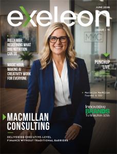 MacMillan Consulting Cover in Exeleon Magazine