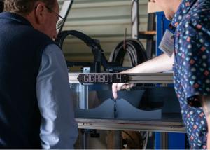 Students, researchers and industry partners evaluate advanced manufacturing (AM) systems during Joint Interagency Field Experimentation 26-3, hosted by the Naval Postgraduate School (NPS) at Camp Roberts, Calif., May 13, 2026.