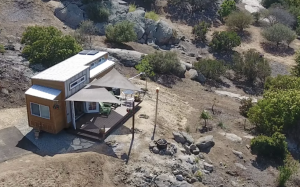 Zen tiny house on hill in vista ca