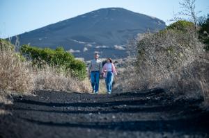 Couple on Oshima Mt Mihara