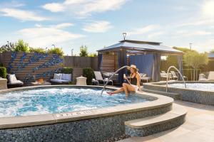 Trellis Spa at The Houstonian Soaking Pools & Garden are just one of many amenities found at the resort.