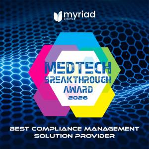 Myriad Systems MedTech Breakthrough Award 2026 for Best Compliance Solution