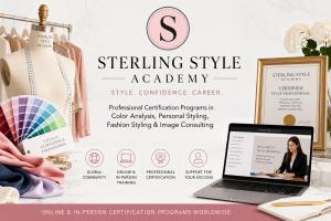 Sterling Style Academy Certification Programs in Color Analysis, Personal Styling, Fashion Styling, and Image Consulting