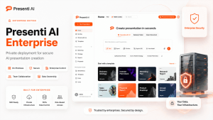 Presenti Enterprise On-Premises AI Presentation Deployment