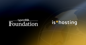 is*hosting and OpenSSL Foundation logos