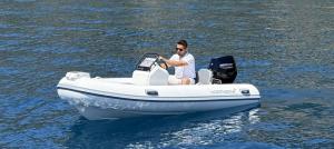 Northstar Vega Lite 3.8m Tender on the water