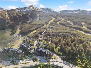 daytime aerial view of Breckenridge's A Mineshaft