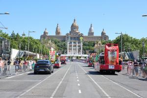 La caravana de Marcilla en Barcelona