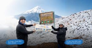 Dr. Sangiv Patel & Dr. Rajiv Patel with Cotopaxi Charity Expedition Raise $60,000 for Charity