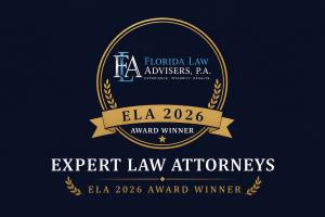 Florida Law Advisers, P.A. Award Winner
