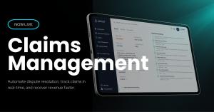 Tablet displaying the Arvist Claims Management dashboard with freight claim details, inspection evidence, and automated risk assessment.