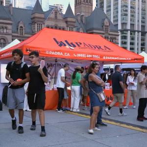 Padra Clinic's Booth at the Taste of the Middle East