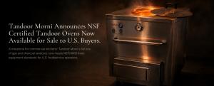 NSF certified tandoor oven from Tandoor Morni, stainless steel commercial tandoor oven for sale with visible CSA and NSF certification badges