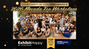 Exhibit Happy by Steelhead Team Photo Celebrating 30th anniversary