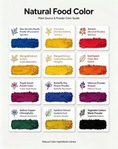 Demeterherb Natural Food Color Powder Portfolio