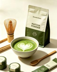 Demeterherb Organic Matcha Powder And Custom Packaging