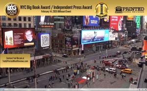 AS SEEN IN NYC's Times Square