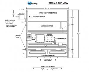 Arctic-Temp® 1500SM-B Commercial Ice Production