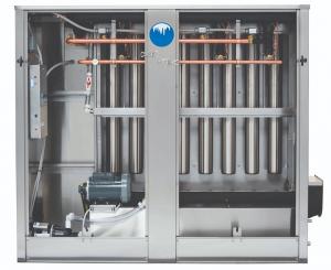 skid-mounted vertical tube cracked ice machine