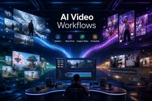 AI video workflows of goenhance AI