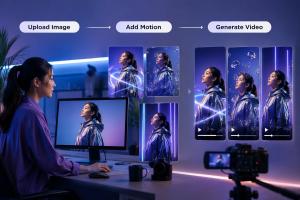 image to video workflow on goenhance AI