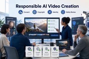 responsible AI video creation