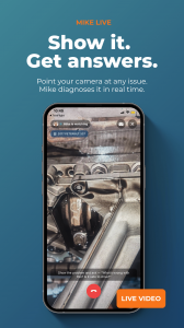 Live video input - PartsNow App, meet Mike