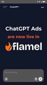 ChatGPT Ads Are Now Live In Flamel