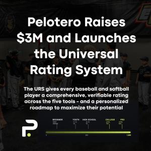 Pelotero Universal Rating System announcement graphic
