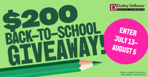 Dudley DeBosier's Back to School Giveaway