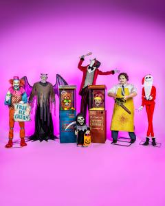 Group Photo of Licensed Animatronics