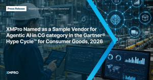 XMPro Named as a Sample Vendor for Agentic AI in CG category in the Gartner® Hype Cycle™ for Consumer Goods, 2026