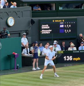 Sinner vs Zverev at Wimbledon Finals