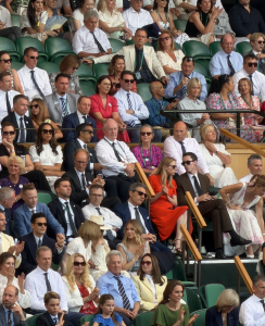 Royal Box at Wimbledon Finals