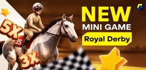 Royal Derby horse racing mini game by Upgames.