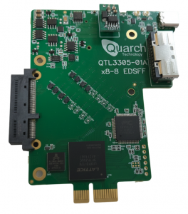 Paddle card with integrated Quarch breaker, Back