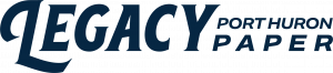 Legacy Port Huron Paper Logo