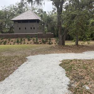 The Florida State Parks Foundation and Athletic Brewing Company partnered to provide a new crushed coquina walkway on the Flight to Freedom Trail that will help expand accessibility at Fort Mose Historic State Park in St. Augustine.