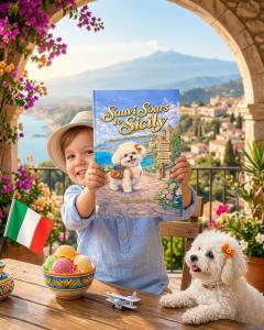 Sauvi Soars to Sicily: A Bilingual Adventure Across Sicily by Heather Taylor Clary, available from Spines.