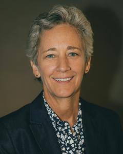 Headshot of Karen Morgan, smiling.
