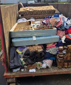 30 Years of Accumulated Stuff Filled Four 30-Yard Dumpsters
