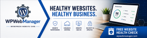 WPWebManager Free Website Health Check for WordPress security, performance, SEO and website maintenance