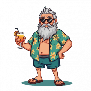 The Beach Bar Bum