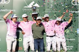 Team FlyHouse celebrating victory (Photo Credit: Greenwich Polo Club)