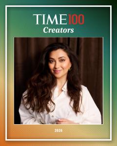 SHAMA HYDER Named to the 2026 TIME100 Creators List of the World's Most Influential Digital Voices