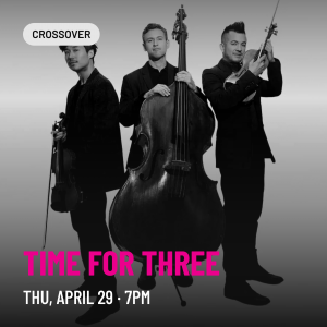 Time for Three tickets are on sale at MoCA\CT