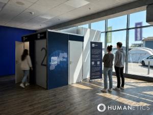The survey uses state-of-the-art, contact-free 3D body scanners. In just a few seconds, more than 150 body measurements and each participant's body shape are captured in three dimensions.