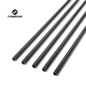 FMScarbon Round Carbon Fiber Tubes For CNC Machining