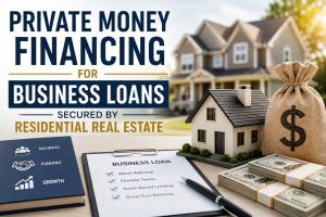 Private Money Financing for Business Loans Secured by Residential Real Estate